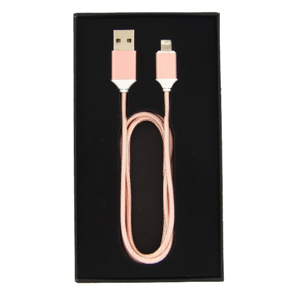 Magnetic Lightning USB Cable rose