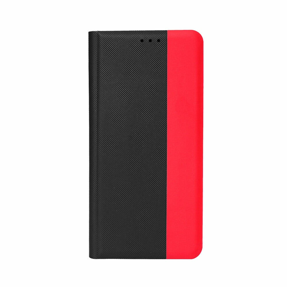 prio Book Case Fashion for iPhone 14 Plus black-red