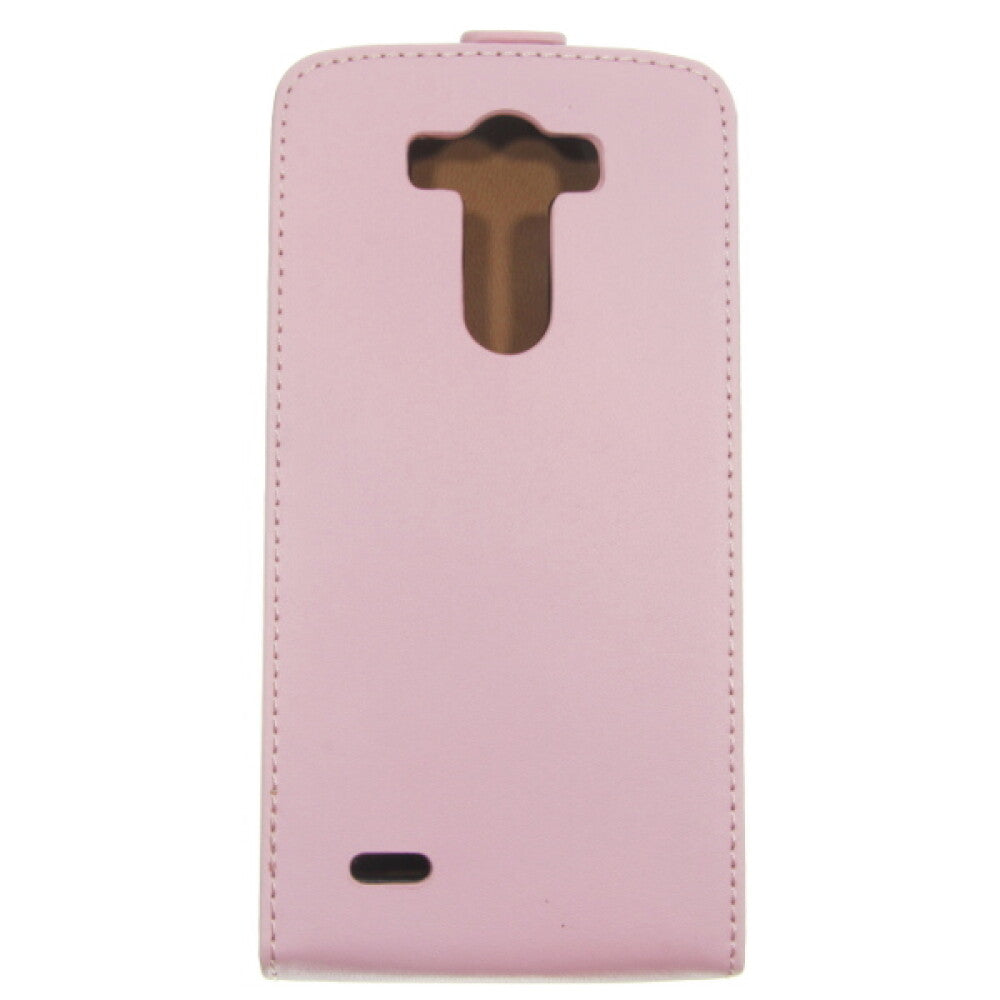 Leder Flip Hülle LG G3 D855 - Pink 4250710554034