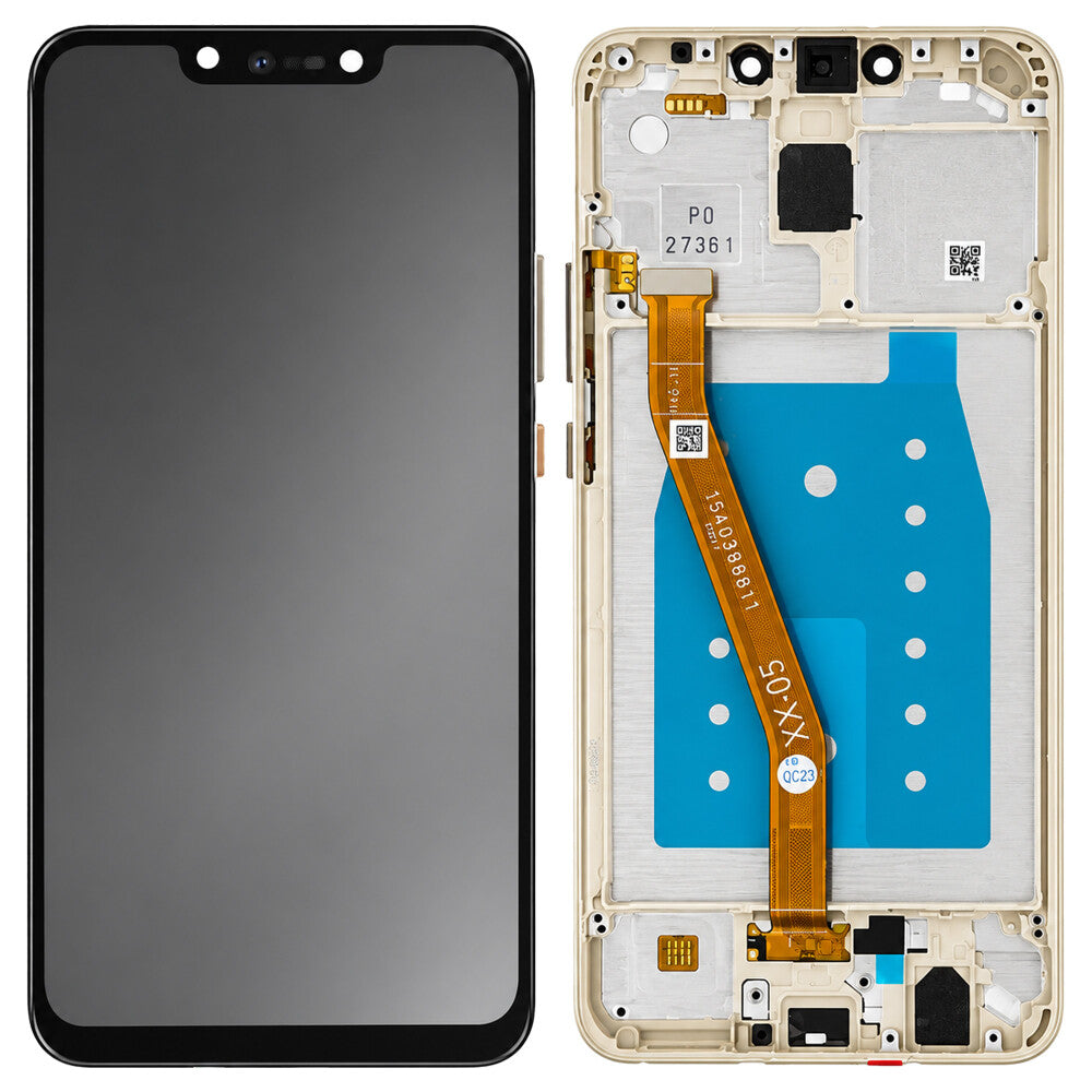Display für Huawei Mate 20 Lite LCD + Rahmen Platinum Gold Bildschirm Touch