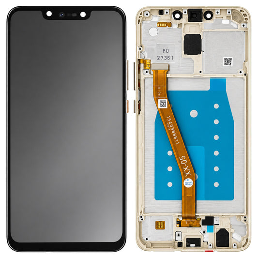 Display für Huawei Mate 20 Lite LCD + Rahmen Platinum Gold Bildschirm Touch