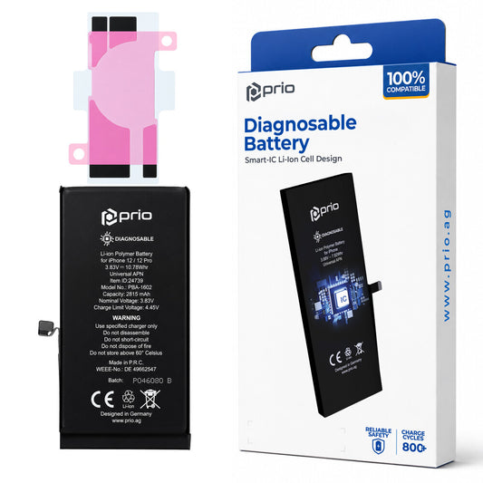 prio Diagnosefähiger Akku für iPhone 12