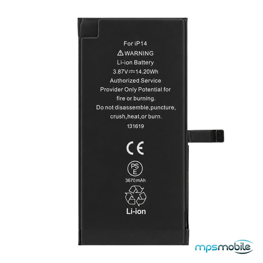 Diagnostizierbarer 3670-mAh-Akku mit hoher Kapazität für das iPhone 14