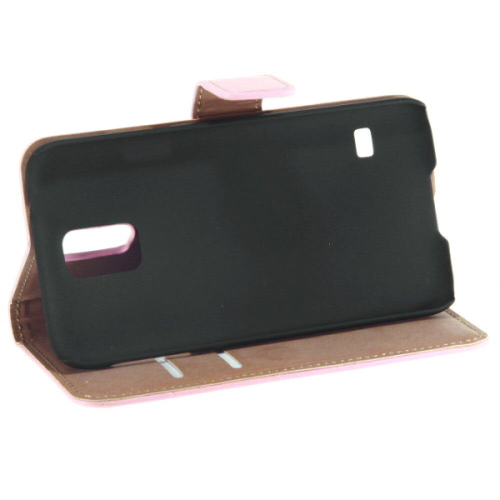 Leather Case for Galaxy S5 pink 4250710549726