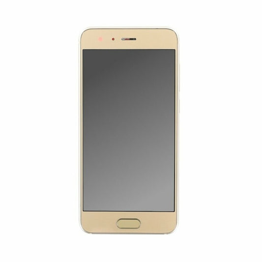 OEM Displayeinheit + Rahmen für Huawei Honor 9 Gold, ohne Logo