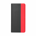 prio Book Case Fashion for Samsung A53 5G black-red