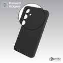 prio silicone protective case for Samsung S22 black