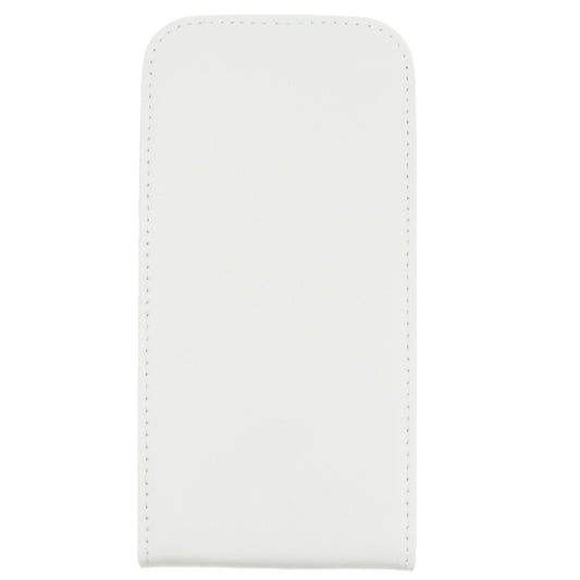 Slim Leather Flip Case for S4 Galaxy I9500 - white 4250710510788