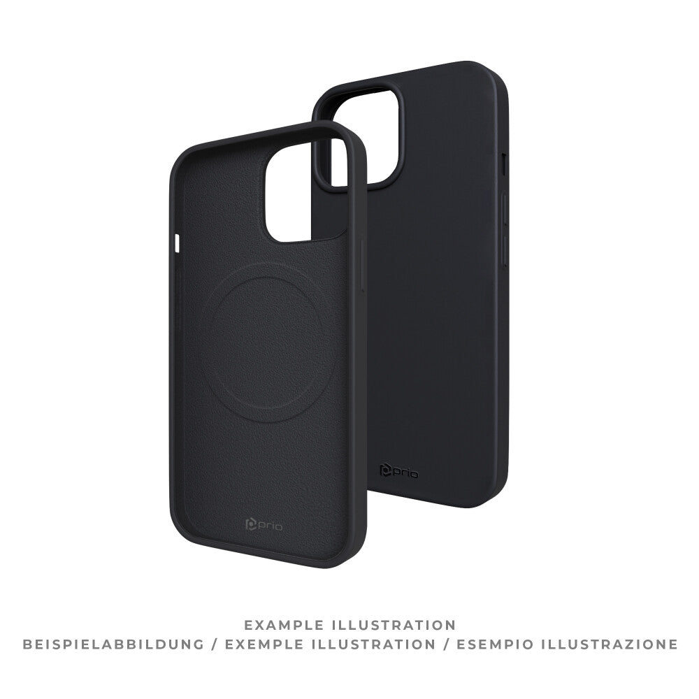 prio silicone protective case MAG for iPhone 12/12 Pro black