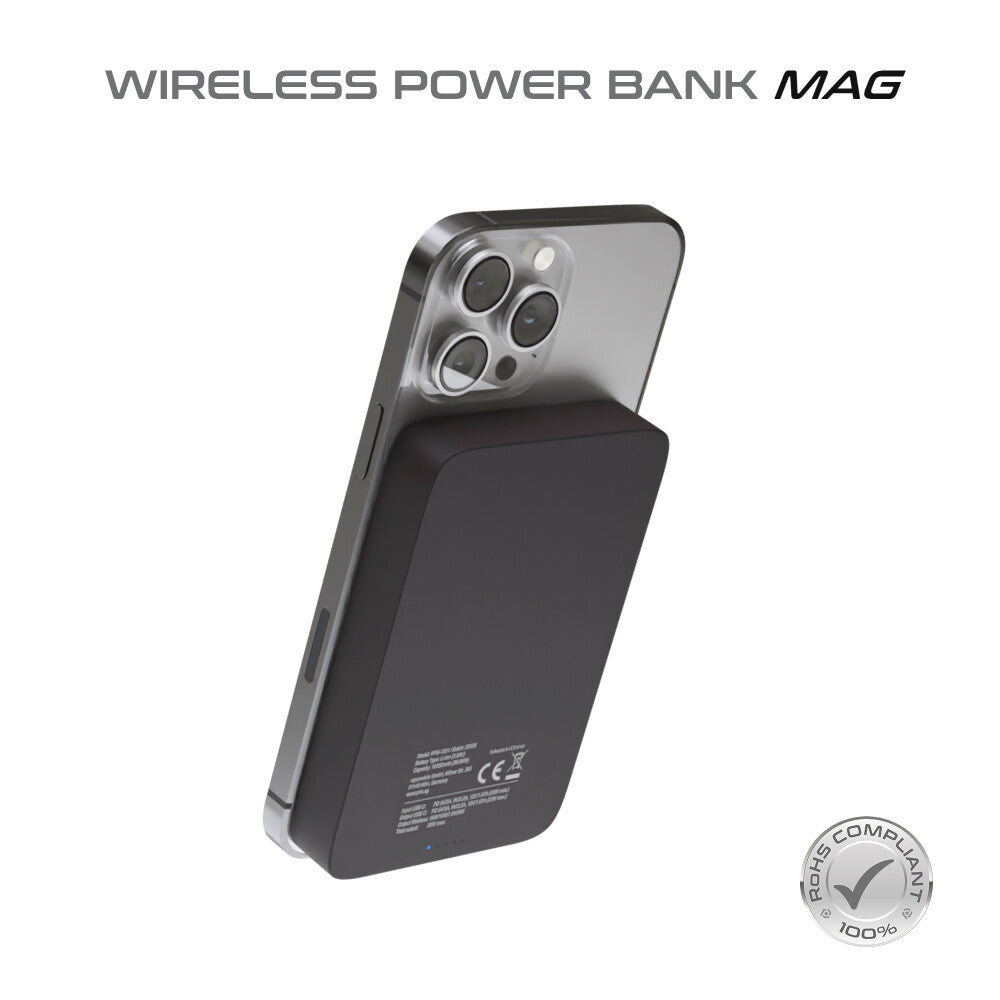 prio Wireless Power Bank MAG 10,000mAh