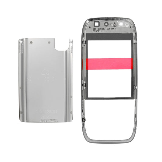 Nokia E75 Cover Steel White