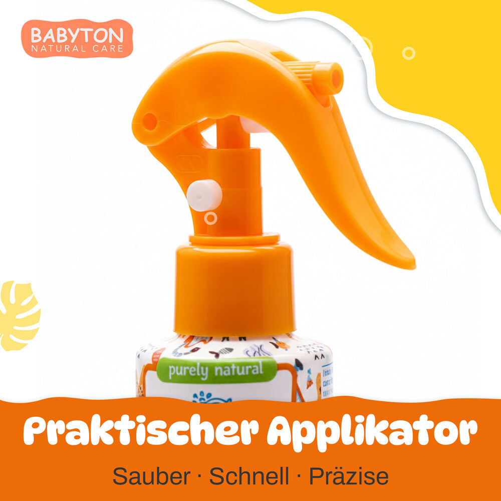 Babyton Kids Natürlicher Sonnenschutzspray für den täglichen Gebrauch LSF 30 200 ml Hauptbild