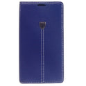 Book Case Handyhülle für Galaxy Note Edge Blau Schutz Tasche 4250710563968