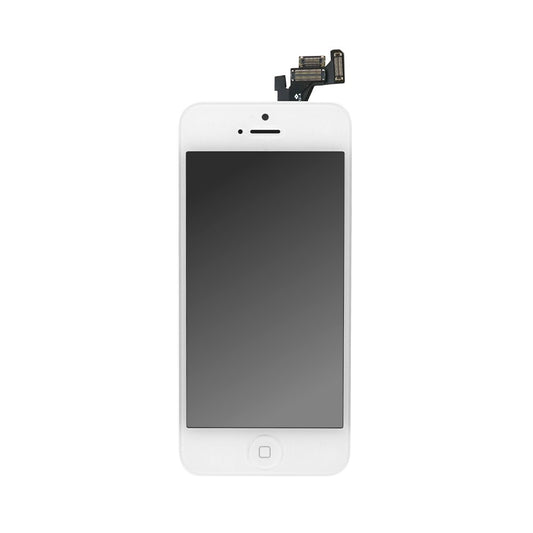 Displayeinheit mit Small Parts für iPhone 5 weiß