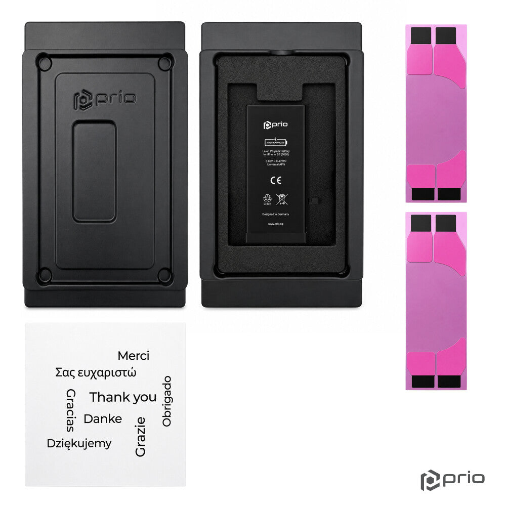 prio Hochleistungsakku für iPhone SE (2020) (2200 mAh) - Universal APN -