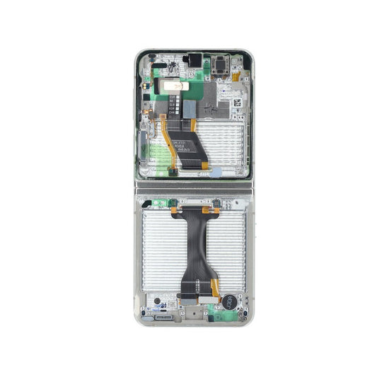 Samsung Display + Rahmen F731B Galaxy Z Flip5 creme GH82-31827B