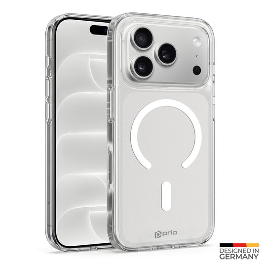 prio Schutzhülle MAG für iPhone 18 Pro/17 Pro, transparent