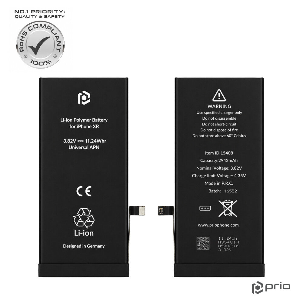 prio Akku für iPhone XR (Universal APN)