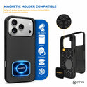 Prio Schutzhülle für iPhone 18 Pro Max / 17 Pro Max, schwarz