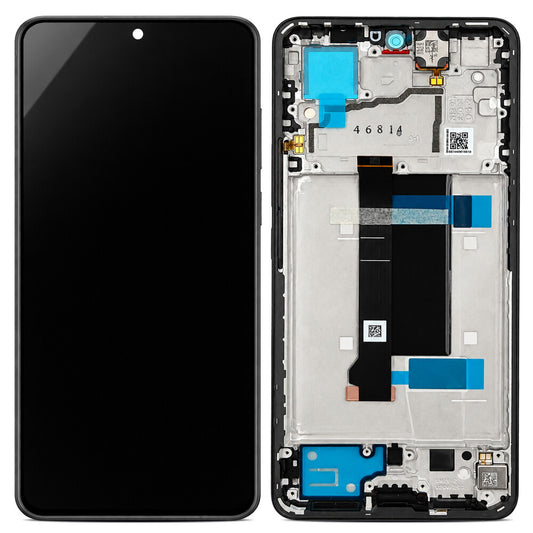 Xiaomi Display + Rahmen Redmi Note 13 Pro 5G/Poco X6 5G schwarz 5600020N1600