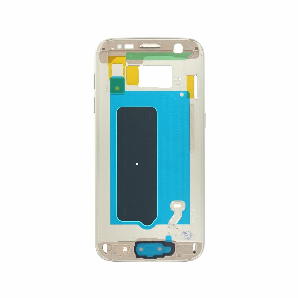 Samsung Galaxy S7 battery compartment cover gold