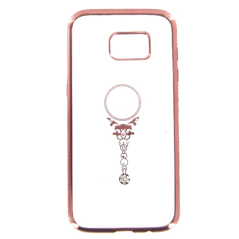 TPU Case Bling Rosegold Samsung S7 Edge-beauty