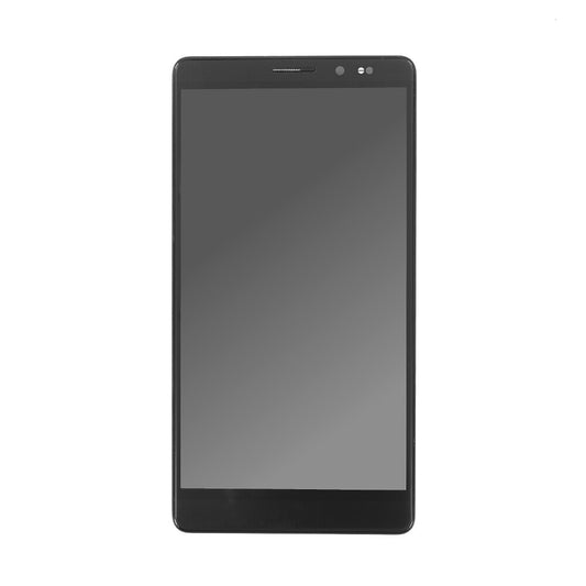 OEM display unit + frame for Huawei Mate 8 black, without logo