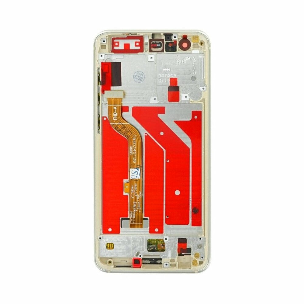 OEM Display Unit + Frame for Huawei Honor 9 Gold, without Logo