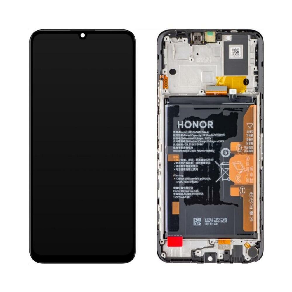 Honor Display + Rahmen + Akku Honor X7a schwarz 0235AENA