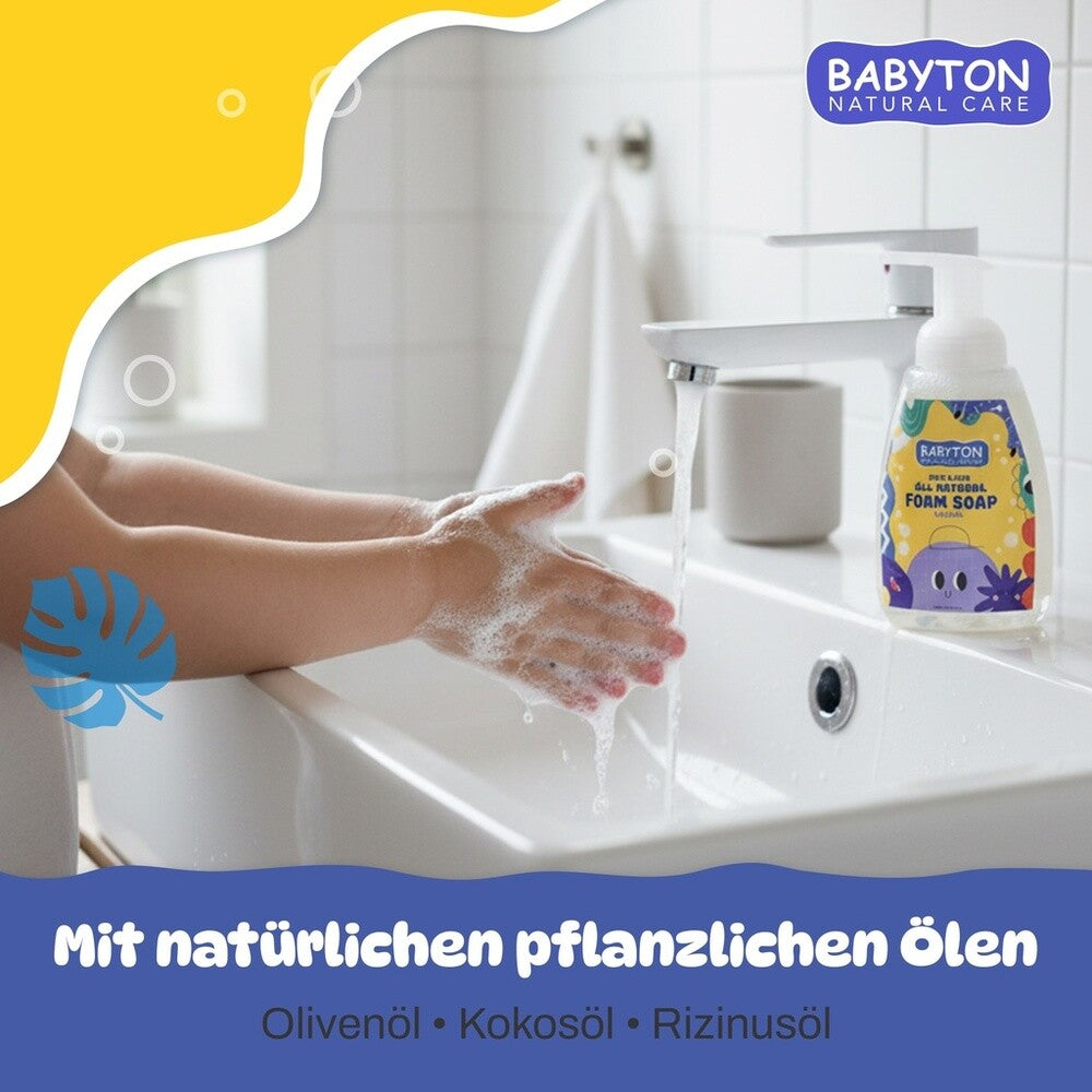 Babyton Baby & Kids Naturschaumseife, 350 ml Hauptbild