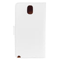 Leather Case Galaxy Note 3 - white 4250710547326