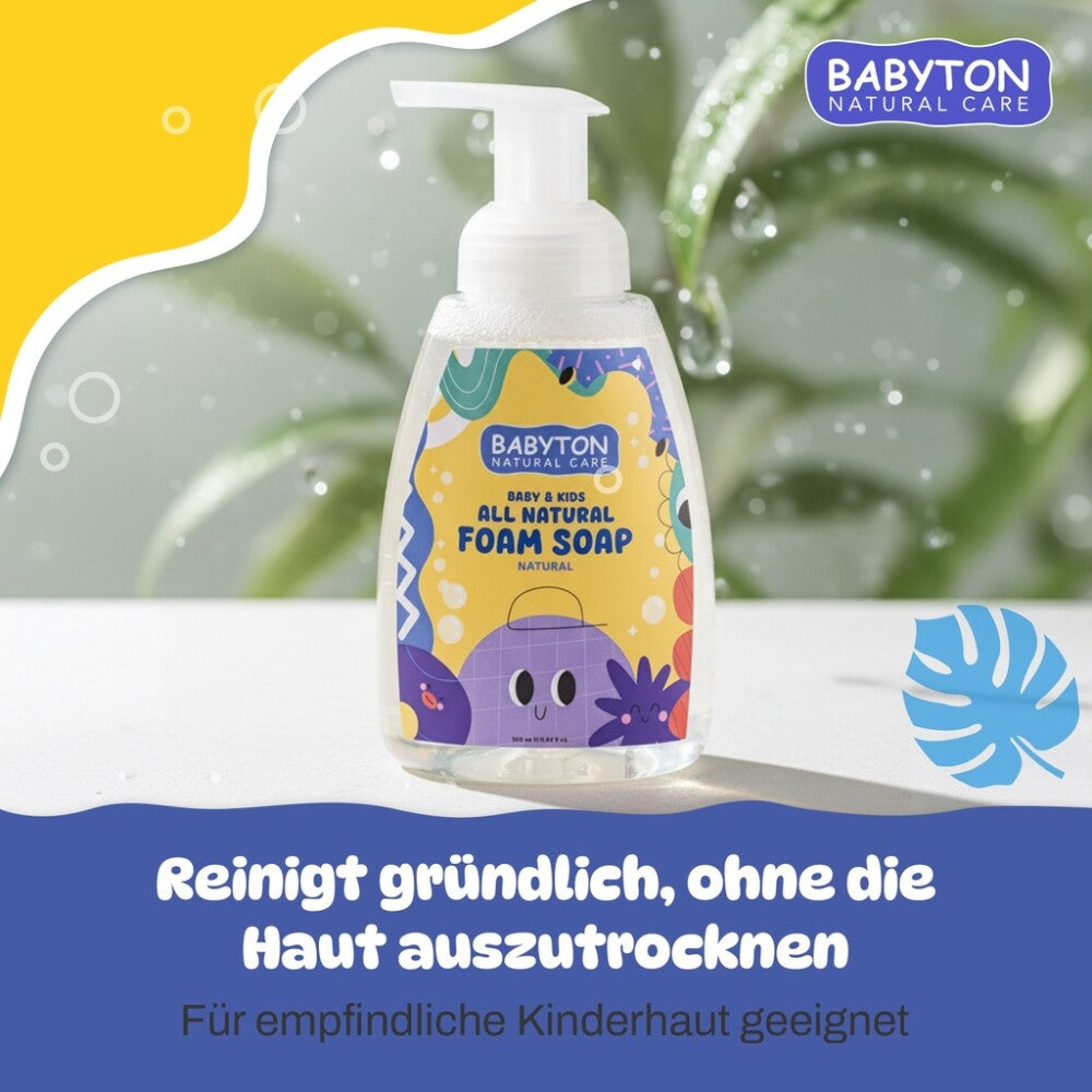 Babyton Baby & Kids Naturschaumseife, 350 ml
