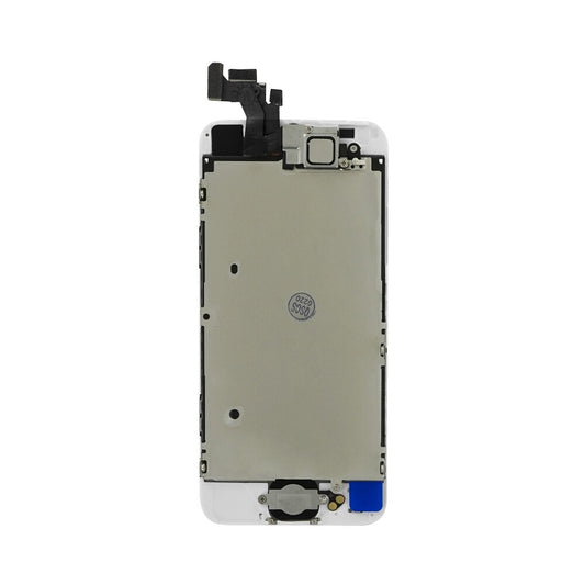 Display unit with small parts for iPhone 5 white