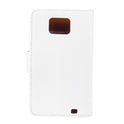 Leather Case Galaxy S2 - White 4250710543199