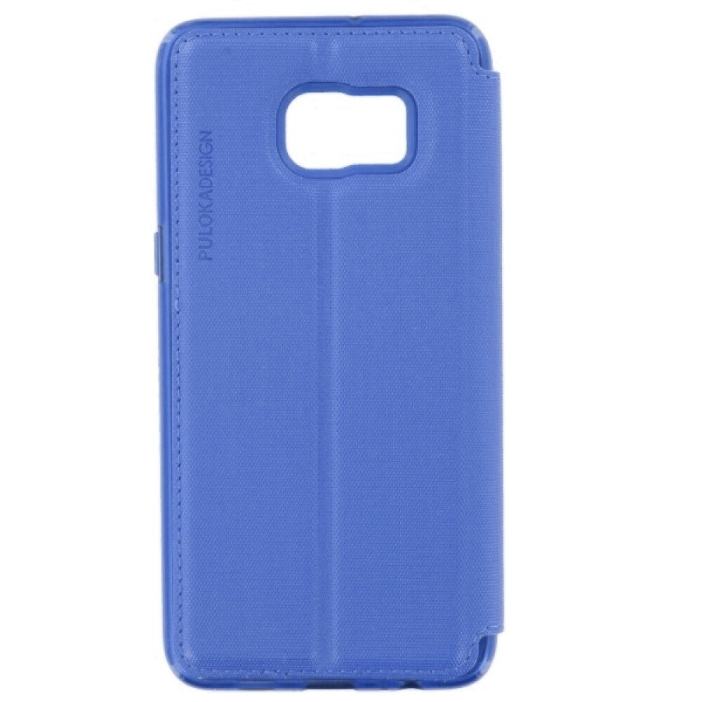 Puloka Flip Case Samsung Galaxy S6 Edge Plus - Blue