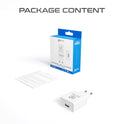 prio universal wall charger 12W/2.4A (USB A) white