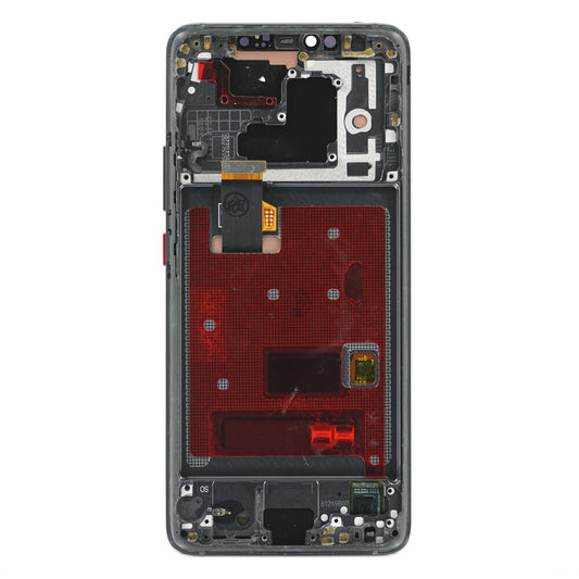 Display (Soft-OLED) + Rahmen für Huawei Mate 20 Pro, schwarz