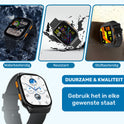 UFUZON Smartwatch Herren/Damen - Schwarz