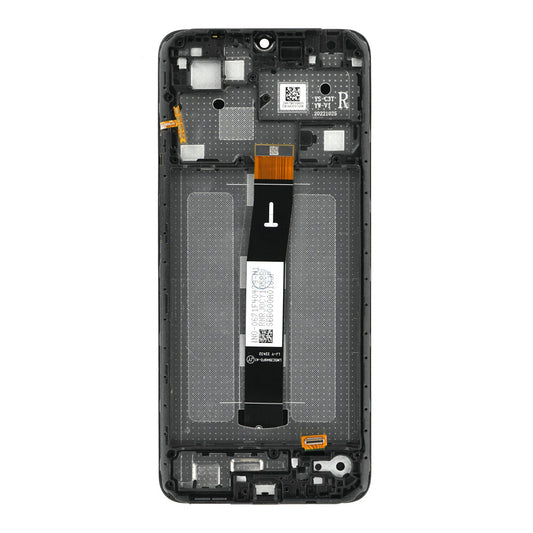 OEM Display + Frame for Redmi 12C black