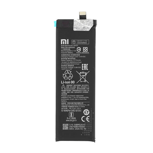 Original BM52 Akku für Xiaomi Mi Note 10 Lite Pro 5260mAh 460200002D5Z