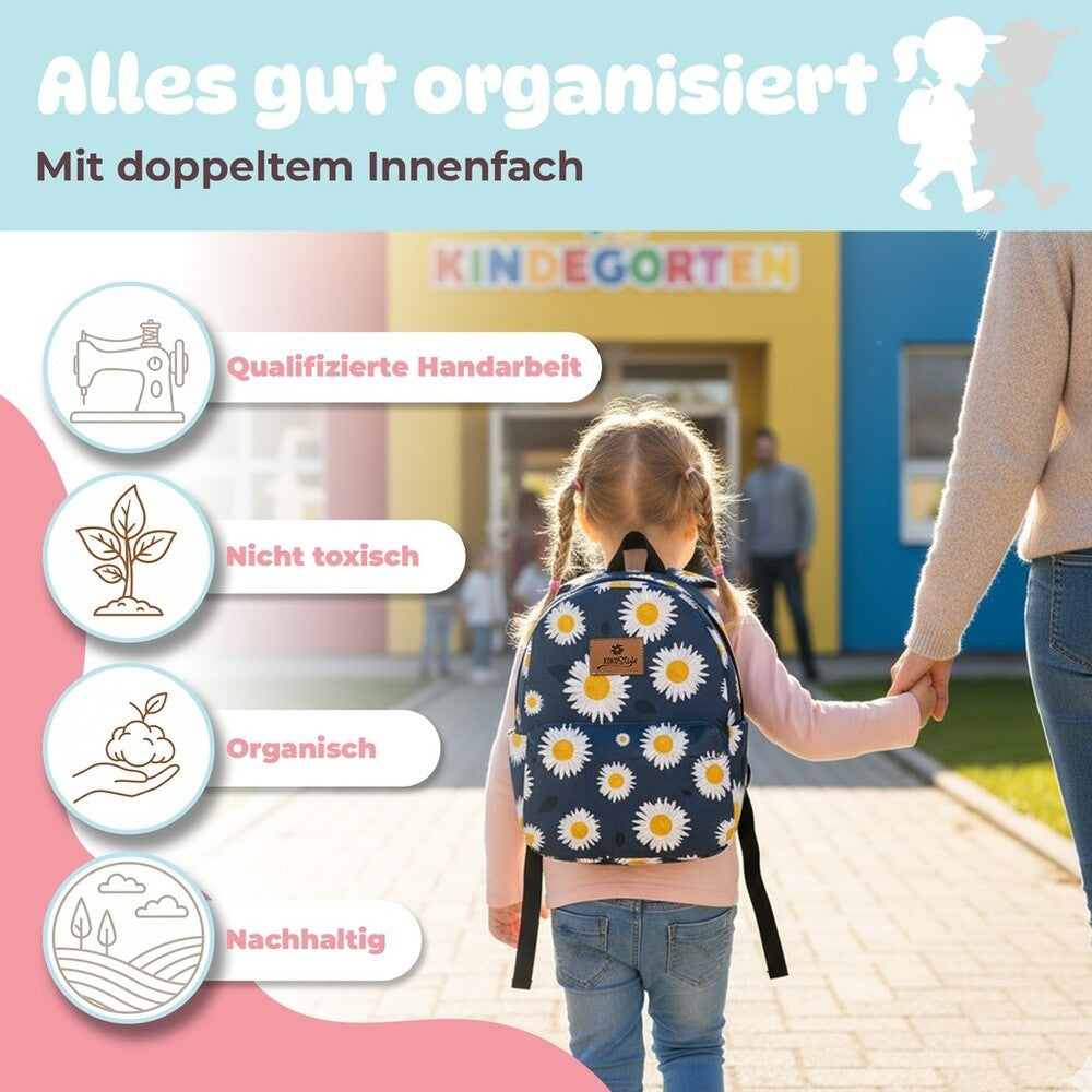 Kokopatik Kleine Kindergartentasche Polyester 22x26 cm Hauptbild