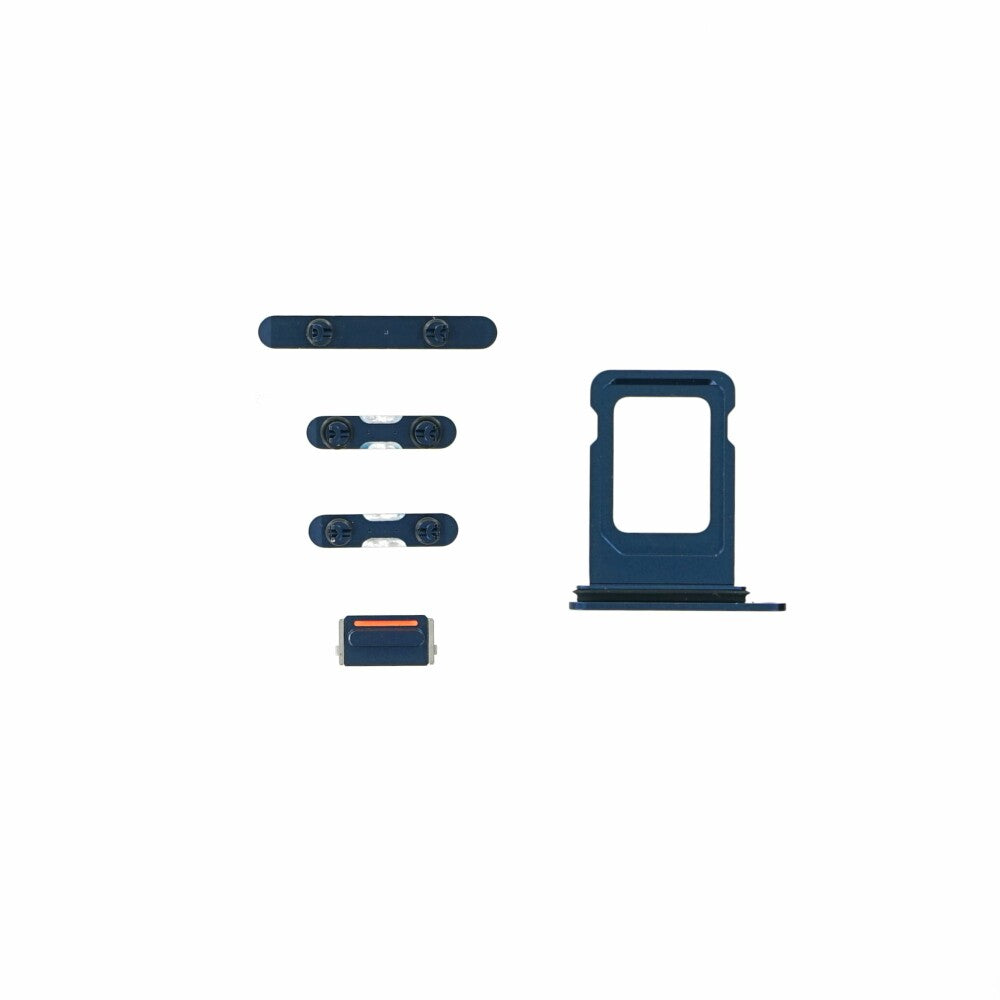 OEM button set for iPhone 12 blue