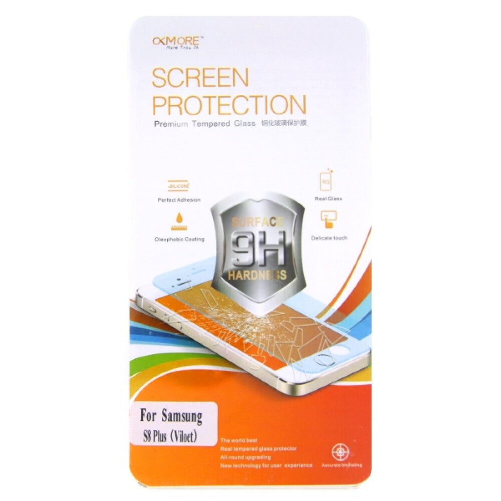 OKMORE 9H Screen Protector Samsung S8 Plus Violet