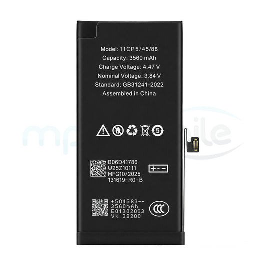 Diagnostizierbarer 3560-mAh-Akku mit hoher Kapazität für das iPhone 13