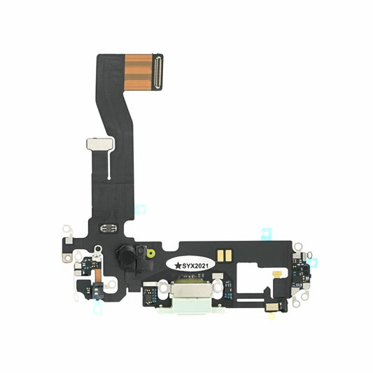 OEM Dock Charging Port Flex Cable for iPhone 12 green