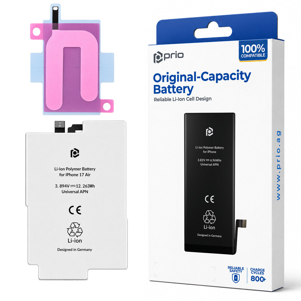 Prio Battery für iPhone Air (Universeller APN)