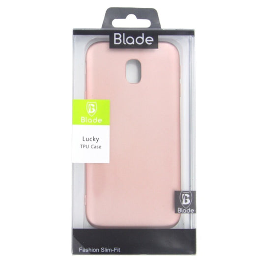 Blade Lucky TPU Schutzhülle für Samsung Galaxy J3 2017 rose gold