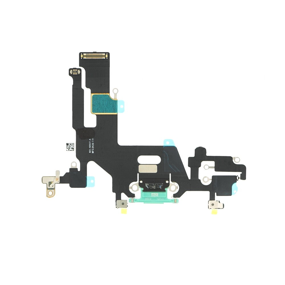 OEM Dock Charging Port Flex for iPhone 11 green