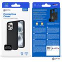 Prio Schutzhülle für iPhone 18 Pro / 17 Pro schwarz