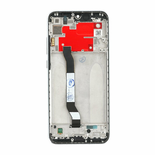 OEM Display-Einheit + Rahmen für Redmi Note 8T moonlight white